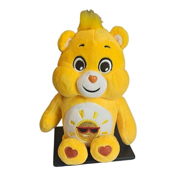 Care Bear Funshine Bear Stuffed Animals Cuddle Plush Doll 9" - Picture 1 of 6